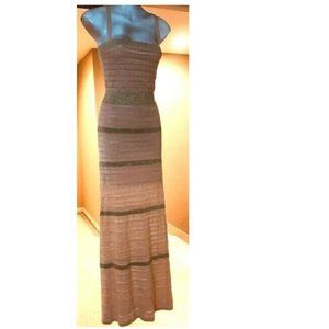 VICTORIAS SECRET LONG GOWN CROCHET MAXI BOHO DRESS